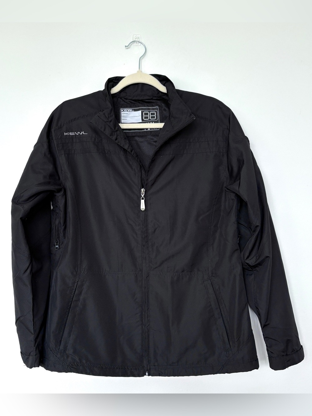 Kewl Women’s Windbreaker Black Lightweight Jacket
